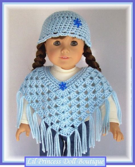 Crochet Doll Clothes Free Pattern, Crochet Doll Clothes Patterns, American Girl Crochet, Doll Patterns Free, American Girl Patterns, American Girl Doll Accessories, Doll Clothes Patterns Free, Crochet Doll Dress, American Girl Doll Patterns