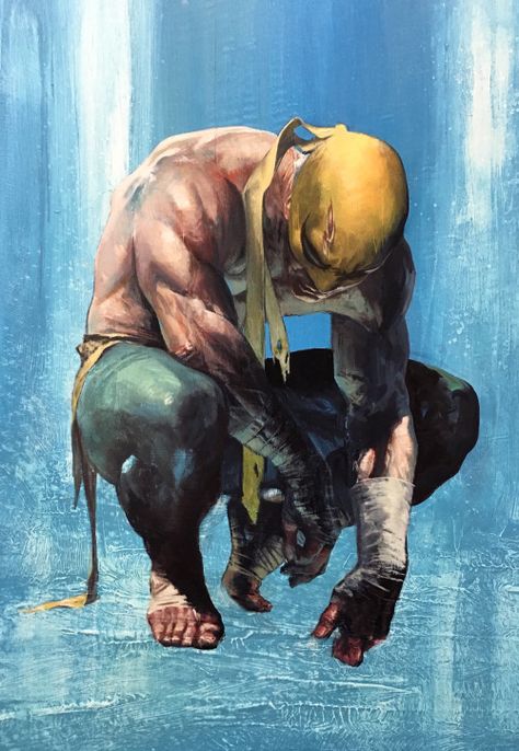 Iron Fist #1 Variant - Gabriele Dell'Otto Iron Fist Aesthetic, Iron Fist Pfp, Dell Otto, Iron Fist Marvel, Marvel Knights, The Defenders, Marvel Artwork, Arte Dc Comics, Comic Characters