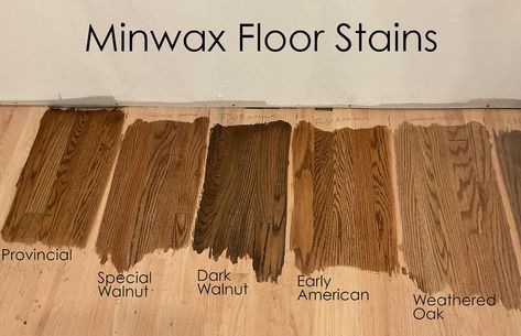 Minwax Oil Based Stain Colors, Provincial And Weathered Oak Stain, Dura Seal Stain Colors On White Oak, Dark Walnut Stain On White Oak, Light Floor Stain Colors, Special Walnut Vs Provincial Stain, Maple Floors Stained, Rustic Wood Stain Colors, Stain Floors Wood