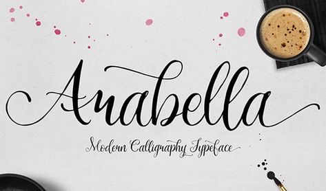 Arabella Tattoo, Beautiful Handwriting Fonts, Brush Fonts Free, Romantic Script Fonts, Cool Handwriting Fonts, Free Calligraphy, Bold Script Font, Free Calligraphy Fonts, Brush Script Fonts