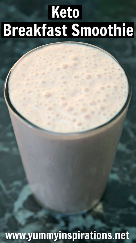 Keto Breakfast Smoothie Recipe – Low Carb Dairy Free Drinks Recipes Dairy Free Drinks, Low Carb Dairy Free, Low Carb Smoothie Recipes, Smoothie Protein, Ketogenic Breakfast, Free Smoothie Recipes, Keto Breakfast Smoothie, Desayuno Keto, Comidas Keto