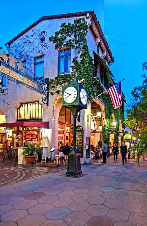 Santa Barbara CA, Downtown State Street Downtown Santa Barbara, Santa Barbara Style, California Trip, Santa Barbara California, State Street, Pacific Coast Highway, Babymoon, California Dreamin', Tianjin