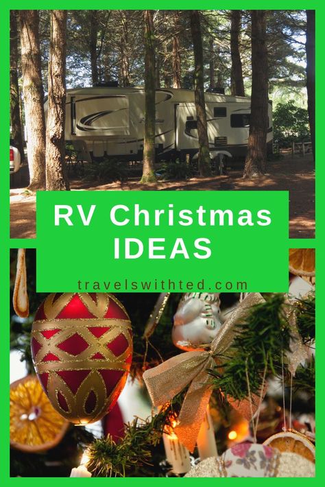 Rv Christmas, Rv Trip Planner, Fifth Wheel Living, Decorating Your Rv, Rv Gifts, Rv Holiday, Rv Road Trip, Rv Tips, Celebrating Christmas