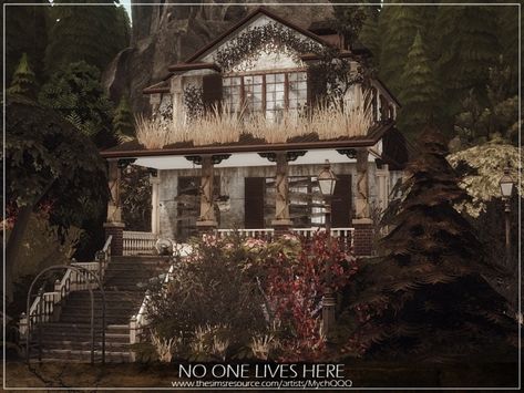 🕸️🕷️  No One Lives Here    👉 DOWNLOAD 👈 at The... -                                         🌺 𝑀𝓎𝒸𝒽𝓆𝓆𝓆 🌺 Sims 4 Apocalypse Cc, Sims 4 Apocalypse, Moon Prism Power, Apocalypse Clothing, Vampire House, The Sims 4 Lots, The Zombie Apocalypse, Monster House, Casas The Sims 4