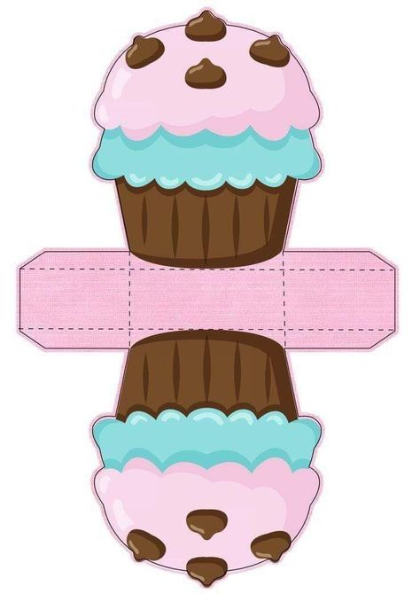 Candy Paper Crafts, Paper Box Template, Paper Dolls Diy, Paper Toys Template, Gift Box Template, Digital Creator, Paper Cake, Diy Gift Box, Paper Crafts Diy Tutorials