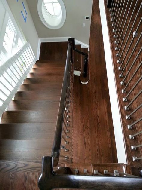 Chestnut Kitchen, Hardwood Refinishing, Hardwood Floor Stain Colors, Oak Floor Stains, Red Oak Hardwood Floors, Oak Hardwood Floors, Red Oak Floors, Red Oak Hardwood, Hardwood Floor Colors