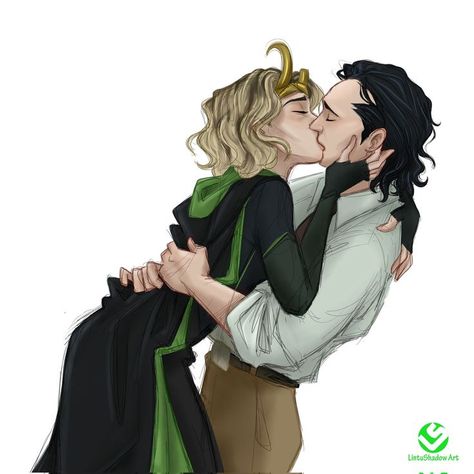 Lintushadow Art, Love Is A Dagger, Loki Sylvie, W.i.t.c.h Fanart, Loki Tv, Best Marvel Characters, Loki Art, Pokemon People, Lady Loki