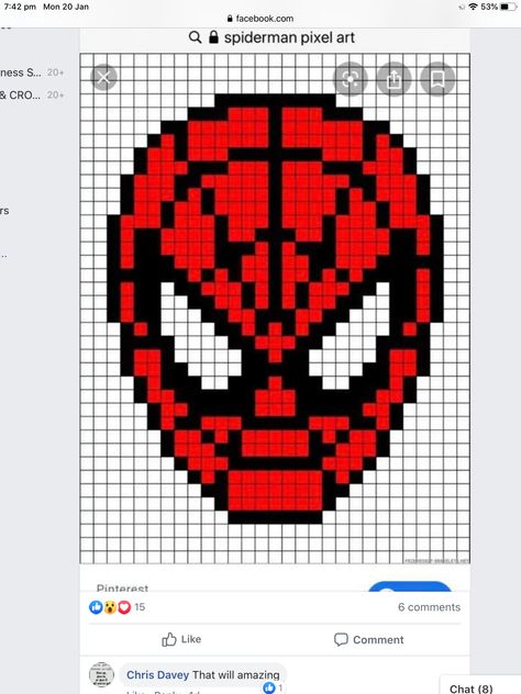 Spiderman Pixel Art, Christmas Knitting Projects, Man Hat, Stocking Pattern, Hama Beads Patterns, Diy Knitting, Christmas Knitting, Hama Beads, Crochet Designs