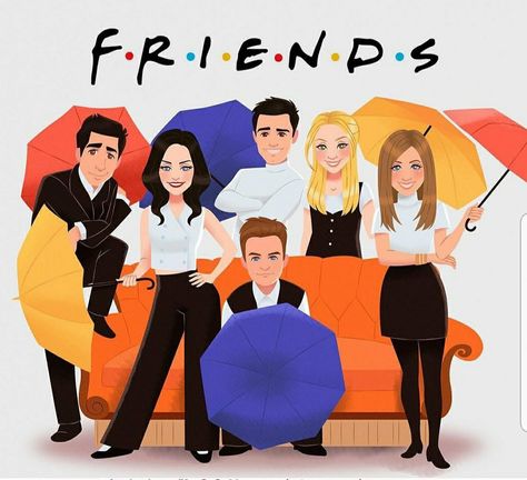 Rachel Green Outfits, Friends Sketch, Cute Home Screens, Friends Illustration, Cute Laptop Stickers, Ensemble Cast, Drawings Of Friends, Draw Art, Friends Party