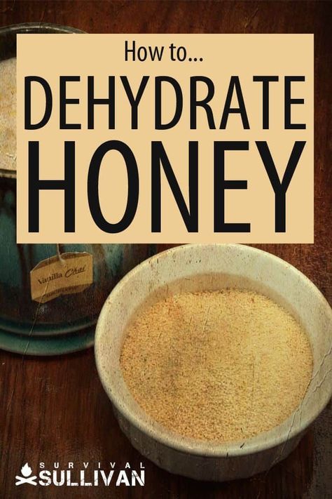 Dehydrating Honey, Dehydrating Food Storage, Diy Honey, Food Dehydration, Honey Powder, Dehydrated Vegetables, Canning Food Preservation, Dehydrated Fruit, Homemade Spices