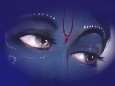 The eyes i always imagine of Krishna ji . These beautiful Lotus eyes have my whole heart surrendered. Krishna Eyes, Krishna Avatar, Radhe Krishna Wallpapers, Spiritual Paintings, Krishna Drawing, Shree Krishna Wallpapers, Consciousness Art, Peace Illustration, Radha Krishna Wallpaper