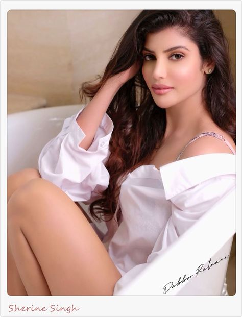 Beauty 2021 (12) - Sherine Singh - Model, Actress & Insta-Beauty - This is definitely a Signature Pic, but that of Dabboo Ratnani, whose signature means a lot! Dabboo Ratnani, Ethnic Looks, Beauty Advice, Fresh Face, Colourful Outfits, A Signature, Writers, Cool Style, Strapless Dress