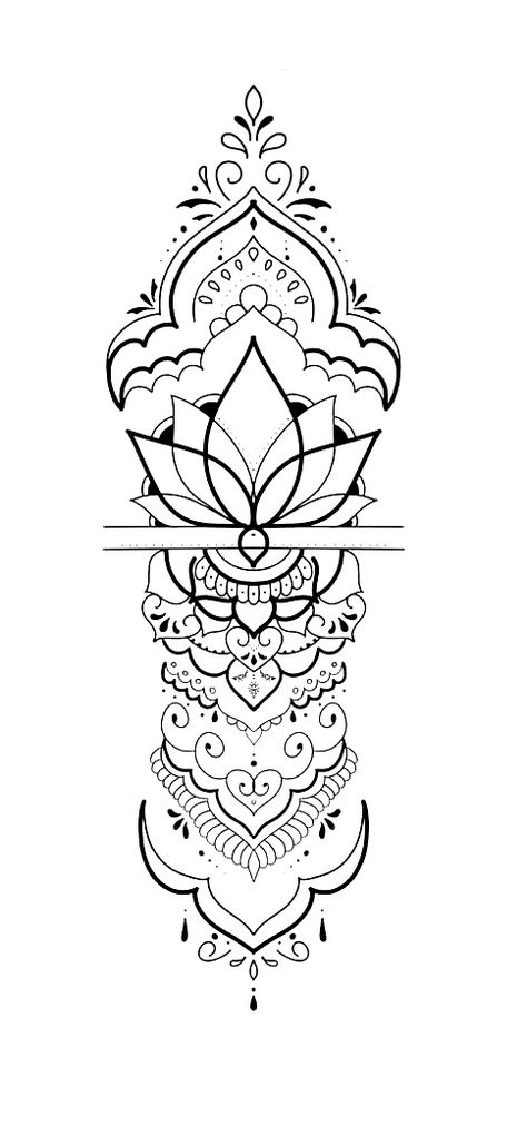 Mandala Tattoo Women Arm, Mandala Hand Tattoo For Women Stencil, Long Mandala Tattoo, Arm Stencil For Tattoo, Women Mandala Tattoo, Shin Mandala Tattoo, Tattoo Ideas Female Mandala, Ornamental Tattoo Design Mandalas, Mandala Tattoo Sleeve Women