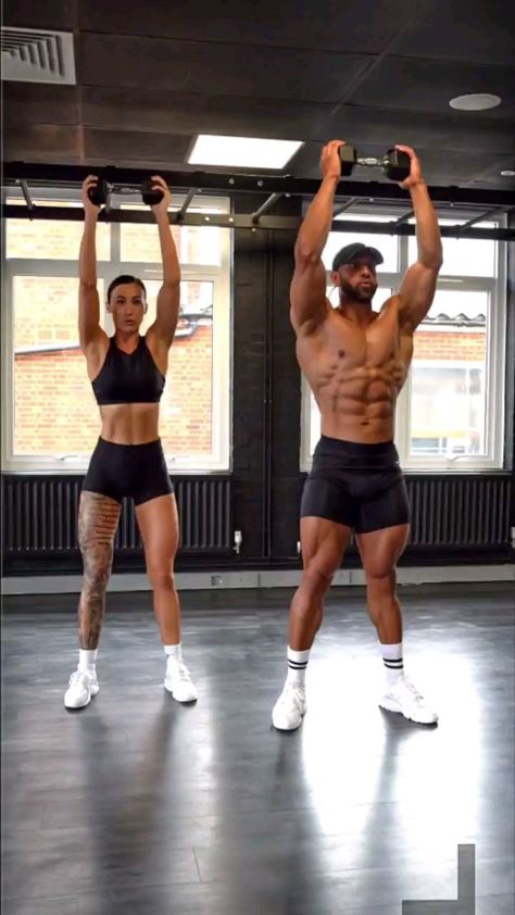 fitgym_top on Instagram: Couples who train together, gain together🖤💪🏼 This March we'll be starting a series called #coupleswhotraintogethergaintogether 🔖 Tag us… Workout Videos Men, Partner Workouts, Hiit Workout Videos, Workout Hiit, Workout Partner, Full Body Hiit Workout, Cardio Fitness, Workout Beginner, Leg And Glute Workout