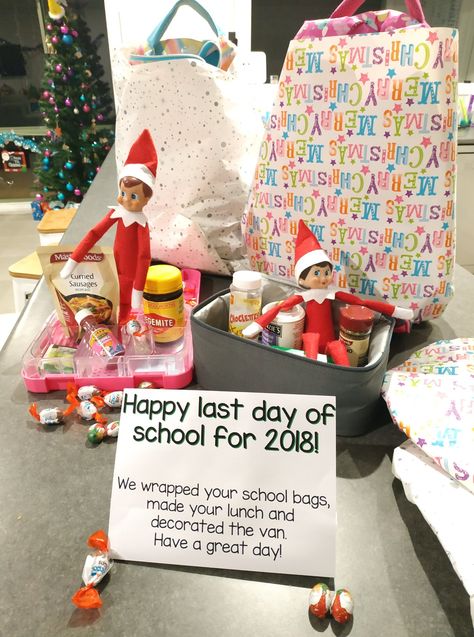 Elf Last Day Of School, Elf On The Shelf At School, Last Day Of School Elf On The Shelf, Elf On The Shelf Last Day Of School, Classroom Elf, Elf Games, Elf On Shelf, Xmas Elf, Last Day Of School