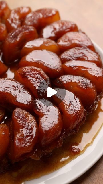 Al Brady on Instagram: "Apple Tarte Tatin is a classic dessert for very good reason!

If you've not attempted an Apple Tarte Tatin yourself, well now is the time! Because it really isn't as hard as you think.

I use a creamed butter and sugar method to create my caramel while cooking the apples. This does require a bit of patience and attending to the apples.

You've got to watch them as they cook, as they release a whole bunch of their juices and then it's our job to reduce those juice down to create an amazing caramel along with that sugar and butter.

There are other ways to make Apple Tarte Tatin, but for me, this is the way to go! 

Let me know if you're giving this one a go! 🤘 

#apple #apples #tartetatin #dessert #foodart #foodreels #instafoodie #recipe #easyrecipes" Apple Tatin, Salt Block Cooking, Apple Tarte, Apple Tart, Creative Desserts, Xmas Food, Classic Desserts, Apple Desserts, Pie Dessert