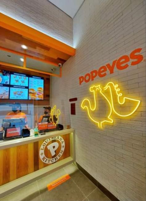 Fries Restaurant Design, Fast Food Exterior Design, Fried Chicken Restaurant Design Interior, Resturant Interior Design, Burrito Restaurant, Bento Bowl, Fried Chicken Restaurant, Restaurant Exterior Design, Small Restaurant Design