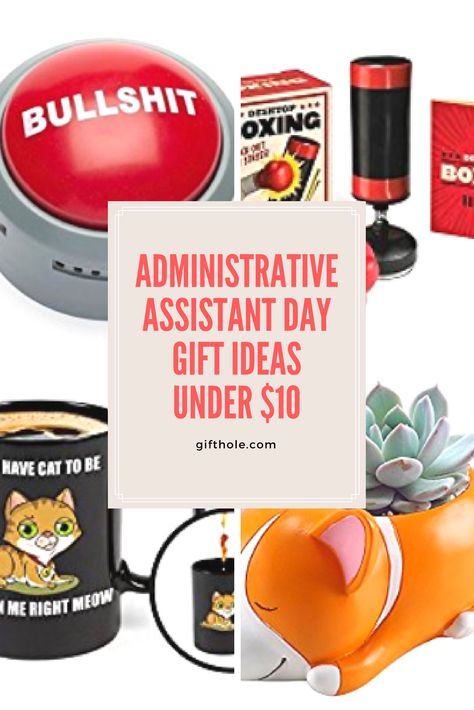 Administrative Assistant Day Gift Ideas Under $10 Gifts For Administrative Assistants Day, Admin Assistant Day Gift Ideas, Administrative Assistant Gifts Ideas, Administrative Assistant Day Gifts Ideas, Diy Administrative Assistant Gifts, Admin Professionals Day Gift Ideas Diy, Administrative Professionals Day Gifts Ideas, Administrative Day Gift Ideas, Admin Professionals Day Gift Ideas