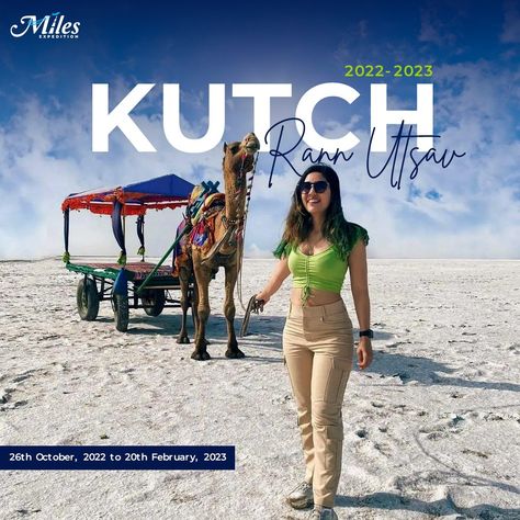 Experience Kutch at its most vibrant and unique during the Rann Utsav. During Rann Utsav, 2022-23, relish the Folk Dance, Desert festival Kutch, Desert festival Gujarat, Rann festival India, Camel Safari, Live-in lavish tents, Musical Moments, and many other activities. DM for your trip to colorful Rann Utsav 2022_2023 📸 DM for credit or removal #gujarattourism #kutch #rannutsav #rannofkutch Rann Of Kutch Photography Poses, Rann Utsav Kutch, Great Rann Of Kutch, Kutch Gujarat, Rann Of Kutch, Desert Festival, Folk Dance, Photo Pose, 2024 Vision