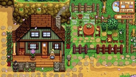 Farm Decor Stardew Valley, Stardew Valley Multiplayer Farm Layout, Stardew Meadowlands Farm Layout, Stardew Valley House Exterior, Meadowlands Farm Layout, Stardew Forest Farm Layout, Stardew Meadowlands Farm, Meadowlands Farm, Stardew Valley Farm Layout Meadowlands