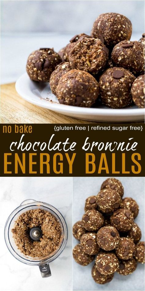 Protein Ball With Dates, Chocolate Power Balls, Date Power Balls, Protein Balls Dates, Brownie Energy Balls, Brownie Protein Balls, Healthy Energy Bites, Sugar Free Chocolate Brownies, Energy Bites Healthy