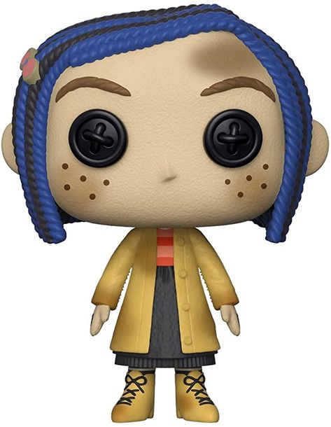 Amazon.com: Funko Pop Movies: Coraline - Coraline As A Doll Collectible Figure, Multicolor : Toys & Games Coraline Toys, Other Mother Coraline, Coraline Cat, Coraline Doll, Funko Pop Dolls, Funko Pop Toys, Funko Pop Collection, Brand Pop, Pop Dolls