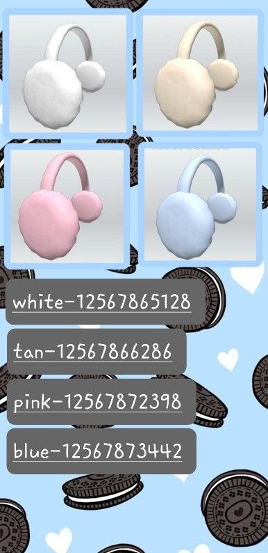 Berry Avenue Earmuffs Codes, Earmuff Codes Bloxburg, Earmuffs Bloxburg Code, Bloxburg Earmuffs Codes, Bloxburg Winter Accessories Codes, Roblox Earmuffs Codes, Winter Roblox Outfits Codes, Bloxburg Outfit Codes Winter, Roblox Berry Avenue Codes