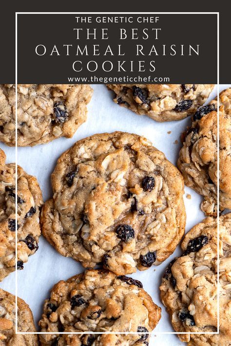 Soft Oatmeal Raisin Cookies, Best Oatmeal Raisin Cookies, The Best Oatmeal, Best Oatmeal Cookies, Raisin Recipes, I Lost 100 Pounds, Cookie Recipes Oatmeal Raisin, Oatmeal Raisin Cookies Chewy, Easy Oatmeal