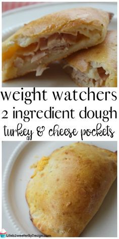 Weight Watchers 2 Ingredient Dough, Cheese Pockets, 2 Ingredient Dough, Weight Watchers Lunches, Weight Watchers Recipes Desserts, Weight Watchers Smart Points, Ww Freestyle, Turkey Cheese, Filling Snacks