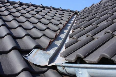 How Roof Flashing Works | HomeTips Types Of Roofing Materials, Roofing Shingles, Roof Restoration, Roof Flashing, Roof Architecture, Cool Roof, Roof Installation, Slate Roof, Roofing Services