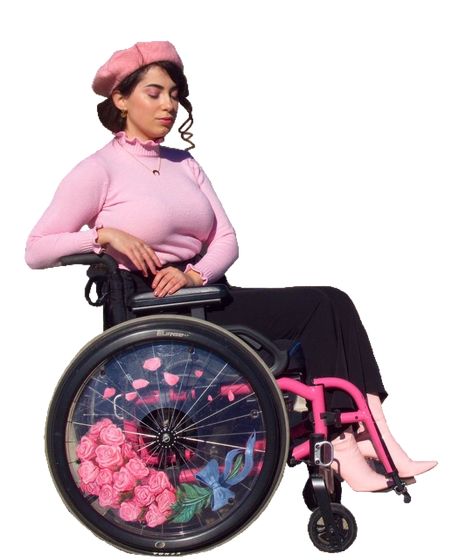 Person Png, Wheelchair Fashion, Png Polyvore, Feeling Ugly, Cut Out People, People Png, Retro Future, Wheelchair Accessories, Barbie Stuff