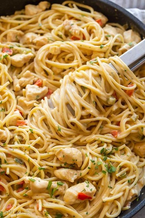 Chicken Spaghetti ❤🍝 ✅... - Eating on a Dime | Facebook Chicken Spaghetti Recipe With Rotisserie Chicken, Dairy Free Chicken Spaghetti Recipe, Chicken Recipes With Spaghetti Noodles, Chicken Breast And Pasta Recipes Easy, Homemade Chicken Spaghetti, Chicken Spaghetti Sauce Recipes, Chicken With Spaghetti Noodles, Cooked Chicken Breast Recipes Leftover, Low Sodium Pasta Recipes