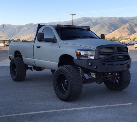 Dodge - back in the good ole days single cab trucks were a thing. Now they are almost a novelty. Diseal Trucks, Cummins Diesel Trucks, Dodge Diesel Trucks, Single Cab Trucks, Dodge Diesel, Cummins Trucks, Trucks Lifted Diesel, Work Trucks, Lowered Trucks