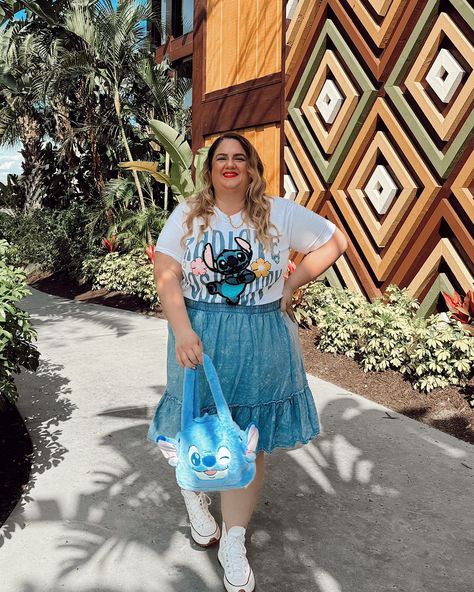 Happy 626 Day! Today we celebrate our favorite mischievous alien, Stitch! 🚀💙 You can also shop this look on my LTK✨ Hi, I’m Nicole — your plus-size Disney bestie. Follow me here @awalkdownmainstreet for more posts like this and Disney-Style #disneystyle #disneycreators #plussize #plussizedisney #stitch #626 626 Day, Stitch 626, Plus Size Disney, Disney Lifestyle, Disney Bounds, Stitch Disney, Disney Outfits, Disney Style, Look On