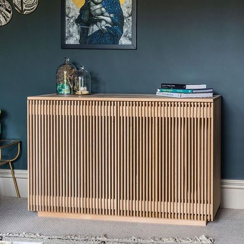 Creative Radiator Covers, Hiding Heater In Living Room, Slat Radiator Cover, Radiator Screen, Diy Radiator Cover, Contemporary Radiators, Home Radiators, Hotel Room Design, Hallway Designs