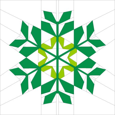 Snowflake Quilt Block Pattern, Christmas Paper Pieced Blocks, Snow Flake Quilt Block, Hexagon Snowflake Quilt, Pieced Snowflake Quilt Block, Christmas Trees, Snowflake Quilt, The Block, Paper Pieced Quilt Patterns