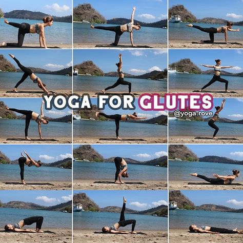 Yoga Poses For Legs And Glutes, Glute Yoga, Yoga For Hips, Building Glutes, Hips Workout, Weight Lifting Motivation, Yin Yoga Poses, Health Dinner, Tight Hips