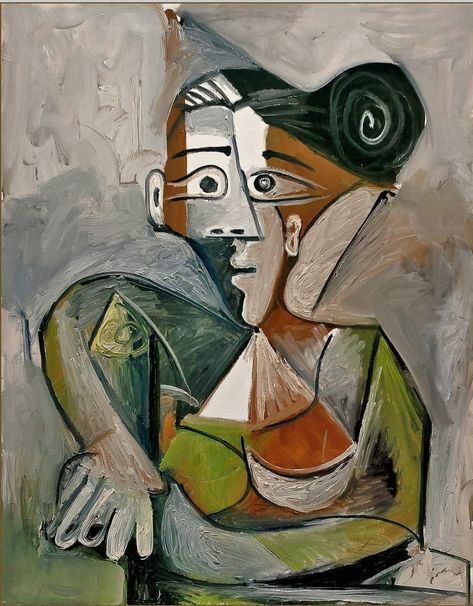 Picasso Jacqueline, Jean Metzinger, Picasso Woman, Pablo Picasso Drawings, Picasso Portraits, Picasso Drawing, Cubist Movement, Pablo Picasso Art, Pablo Picasso Paintings