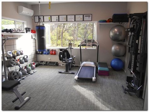 Visit the post for more. Gym Room Ideas, Home Gym Ideas, Dream Home Gym, Workout Room Home, Home Gym Garage, Mini Gym, Boxing Fitness, Diy Home Gym, Gym Setup