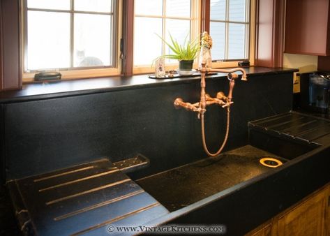 Soapstone Sink And Countertop, Soap Stone Sink, Soapstone Sink Kitchen, Soapstone Sinks, Soapstone Countertops Kitchen, 2025 Kitchen, Soapstone Sink, Soapstone Kitchen, Soapstone Counters