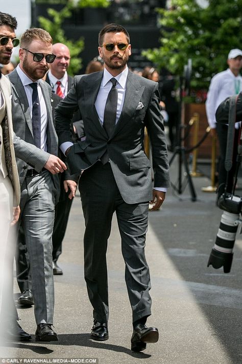 Scott Disick Suit, Men’s Fashion Suits, Scott Disick Style, Lord Disick, Suits And Ties, David Beckham Style, Suits Style, Suit Combinations, Bespoke Suits