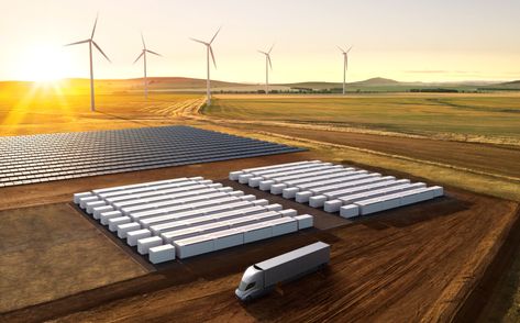 Tesla Megapack, Powerpack, & Powerwall Battery Storage Prices Per kWh Renewable Sources Of Energy, Wind Energy, Battery Storage, Sustainable Energy, Energy Storage, Clean Energy, Energy Sources, Green Energy, New Energy