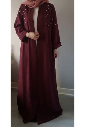 Abaya Pardha Designs Latest, Abaya Fashion Dubai, Abaya Kimono, Modern Hijab Fashion, Muslim Women Fashion, Mode Abaya, Muslim Fashion Hijab, Muslim Fashion Dress, Muslim Dress