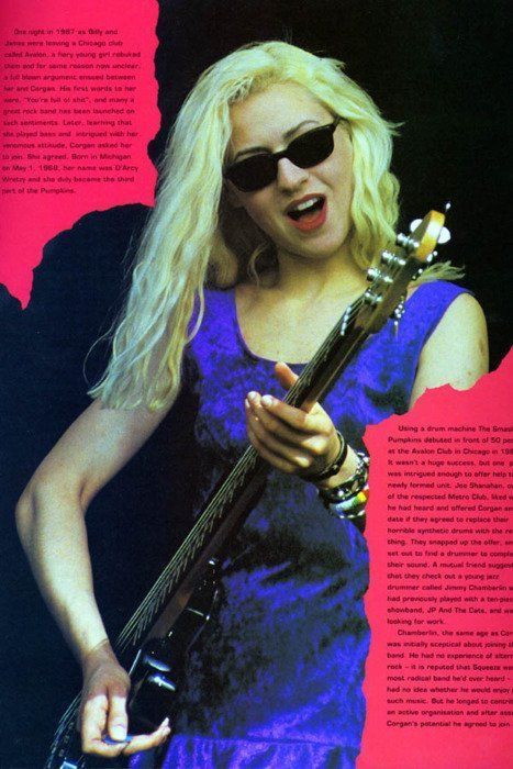 Darcy Wretzky, D'arcy Wretzky, Billy Corgan, Guitar Exercises, Planting Pumpkins, Women Of Rock, Guitar Girl, Riot Grrrl, Smashing Pumpkins