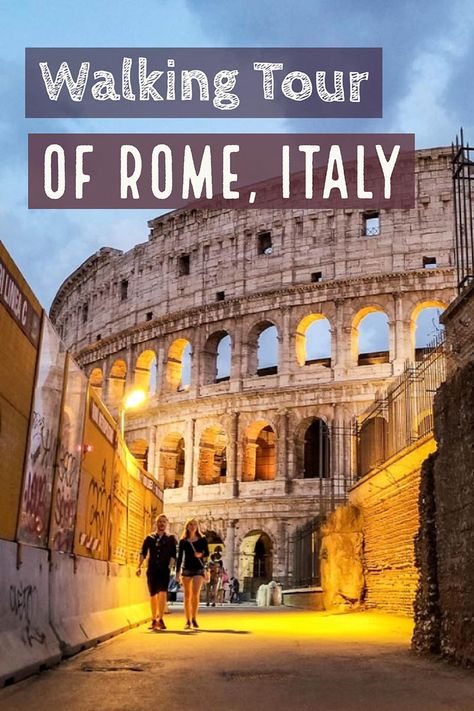 Walking Tour of Rome Italy Traveling To Italy, Visiting Rome, Travel Journal Cover, Travel Photography Europe, Rome Tours, This City, Packing Tips For Travel, Travel Goals, India Travel