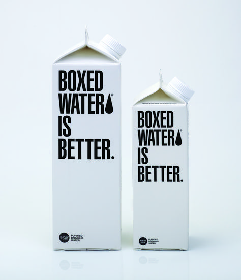 Premium Drinks Packaging, Boxed Water, Boxed Water Is Better, Layout Editorial, Water Packaging, Drinks Packaging Design, Bottle Label Design, Water Branding, Box Water