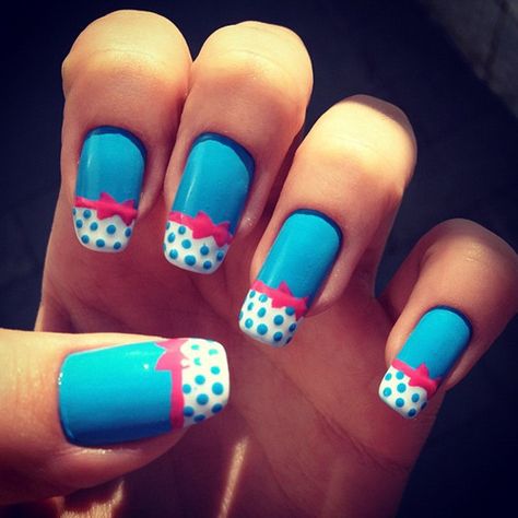 Bo Peep Nails, Peep Nails, Nails Images, Dot Nails, Happy Nails, Polka Dot Nails, Dots Nails, Bo Peep, Disney Nails