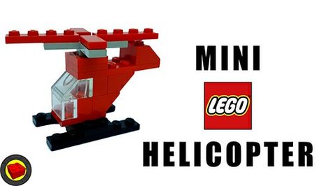 Mini Creatures, Lego Helicopter, Lego Building Instructions, Micro Lego, Lego Diy, Lego Mini, Lego Pieces, Building Instructions, Lego Building