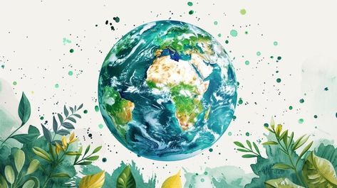 Photo save the earth day globe banner | Premium Photo #Freepik #photo Eco Earth, Save Environment, Wildlife Day, Earth Hour, World Water Day, Ocean Day, Save The Earth, Water Day, Green Environment