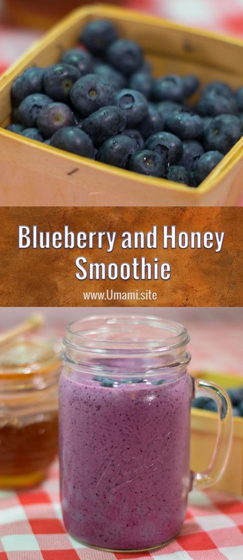 Blueberry and Honey Smoothies are a delicious pick me up. This blueberry smoothie recipe is packed with sweet blueberry and honey flavors that are the perfect compliment to the thick greek yogurt. Blueberry Smoothie Recipe Healthy, Honey Flavors, Quick Easy Breakfast Ideas, Morning Breakfast Recipes, Blueberry Smoothie Recipe, Quick Easy Breakfast, Honey Smoothie, Make Smoothies, Blueberry Smoothie